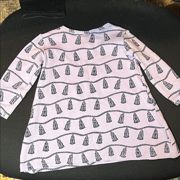 The Beaufort Bonnet Company Girls 2T Polly Play Dress Missy Todd Tassel Navy - Picture 3 of 5